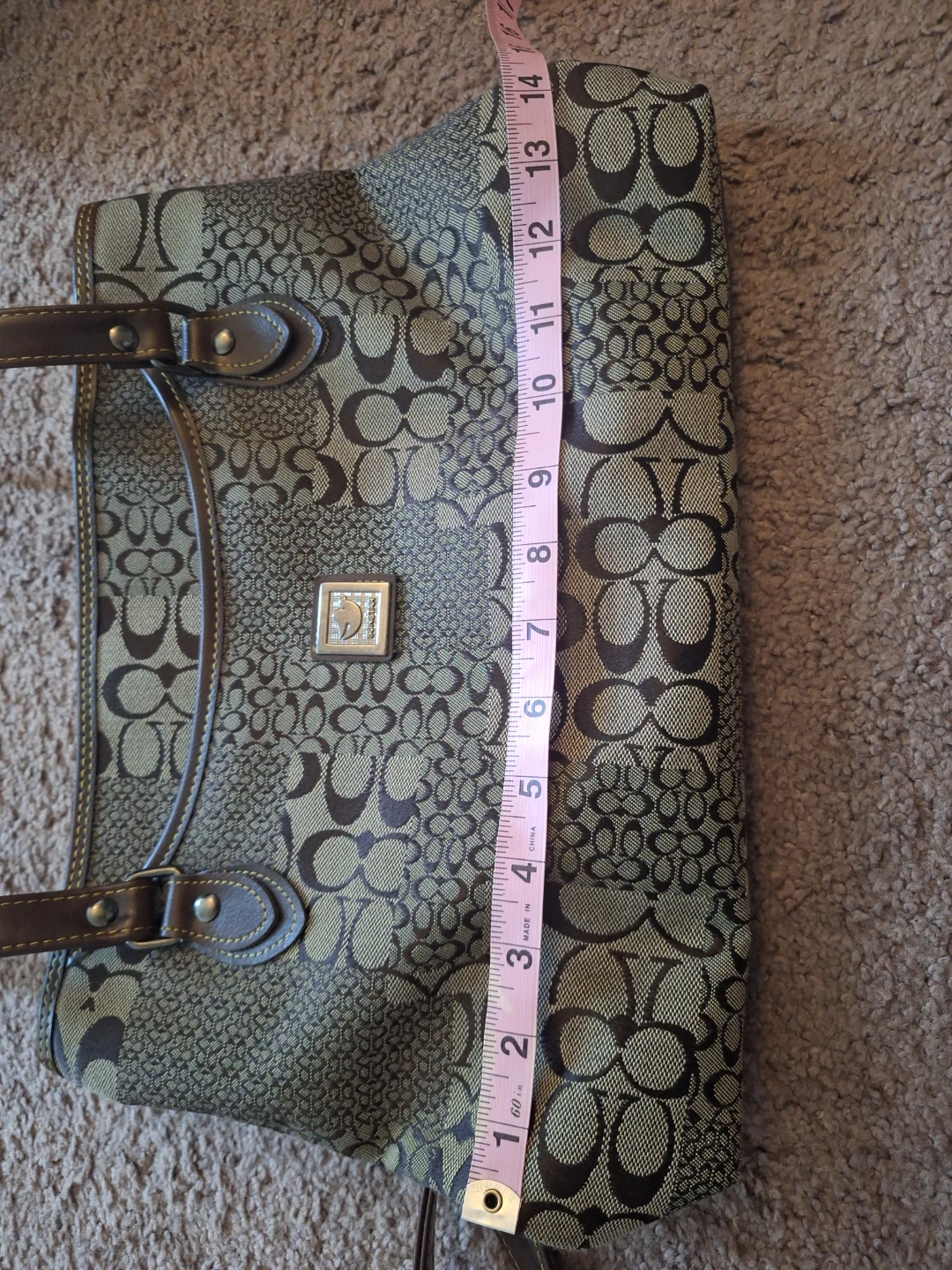 Faux Leather Tote Bag( shoulder bag - photo 4