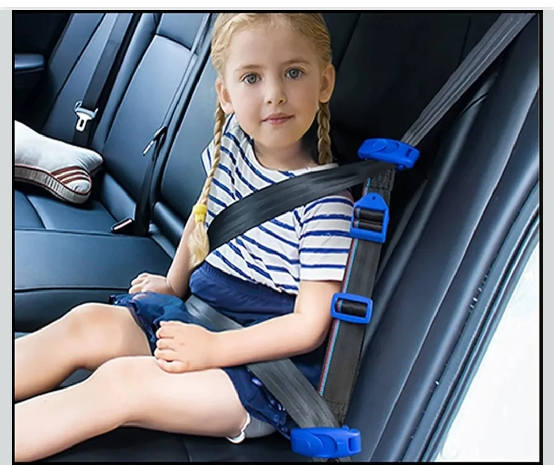 Car Seat Belt Adjuster and 2 clips - photo 3