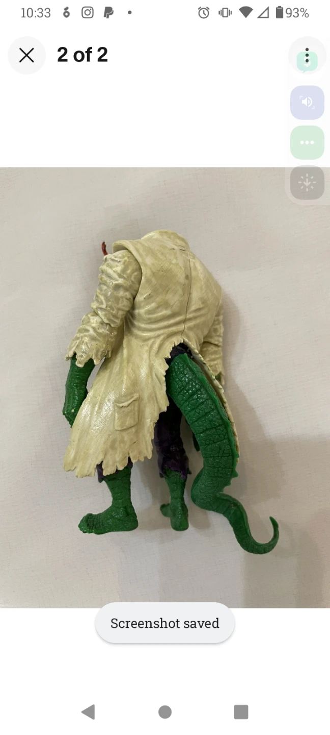 The Super Rare"Lizard Marvel Universe Action Figure - photo 2