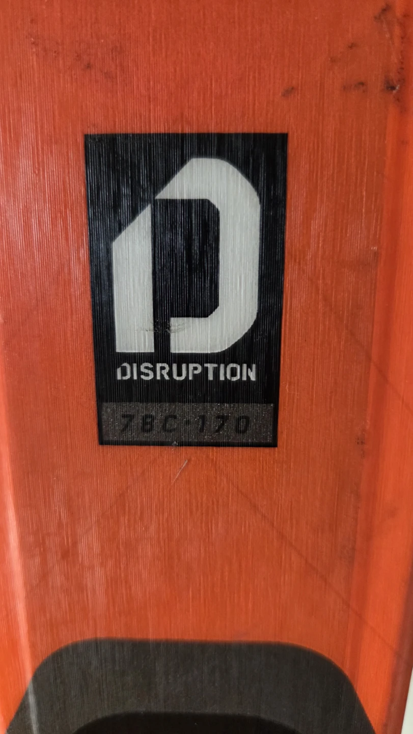 K2 disruption 78C skis - photo 3