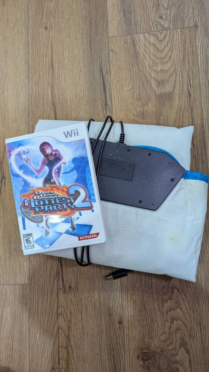 Wii Dance Revolution 2 Game and Dance Pad Bundle - photo 2