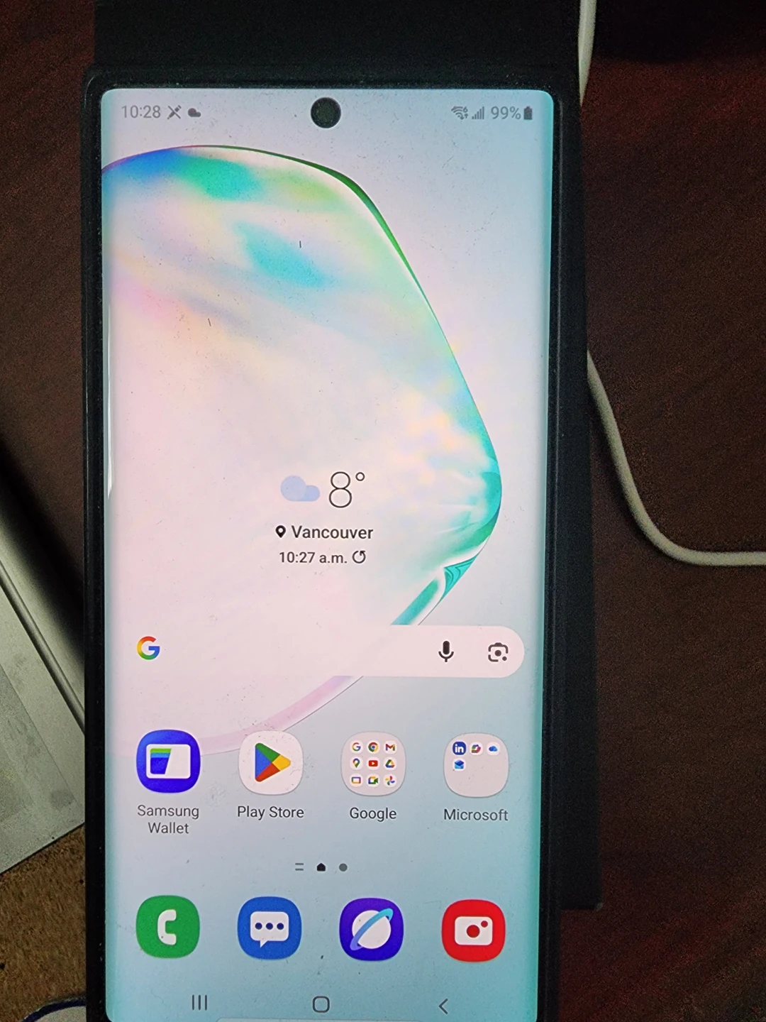 Samsung Galaxy Note 10 SM-N970W Aura Glow - photo 2