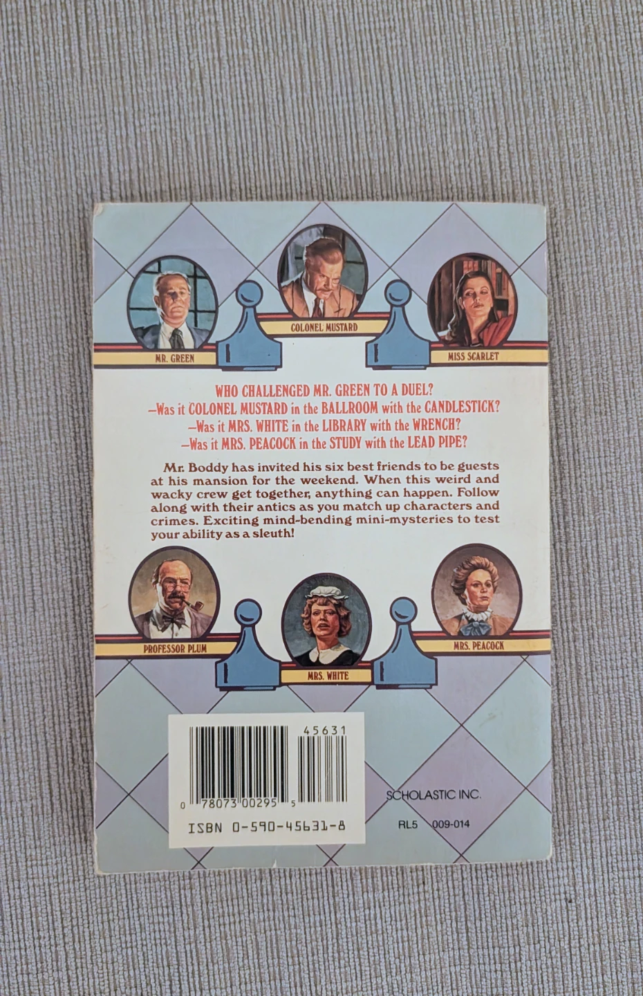 Clue The Secret Secret Passage Book by A.E. Parker - photo 2