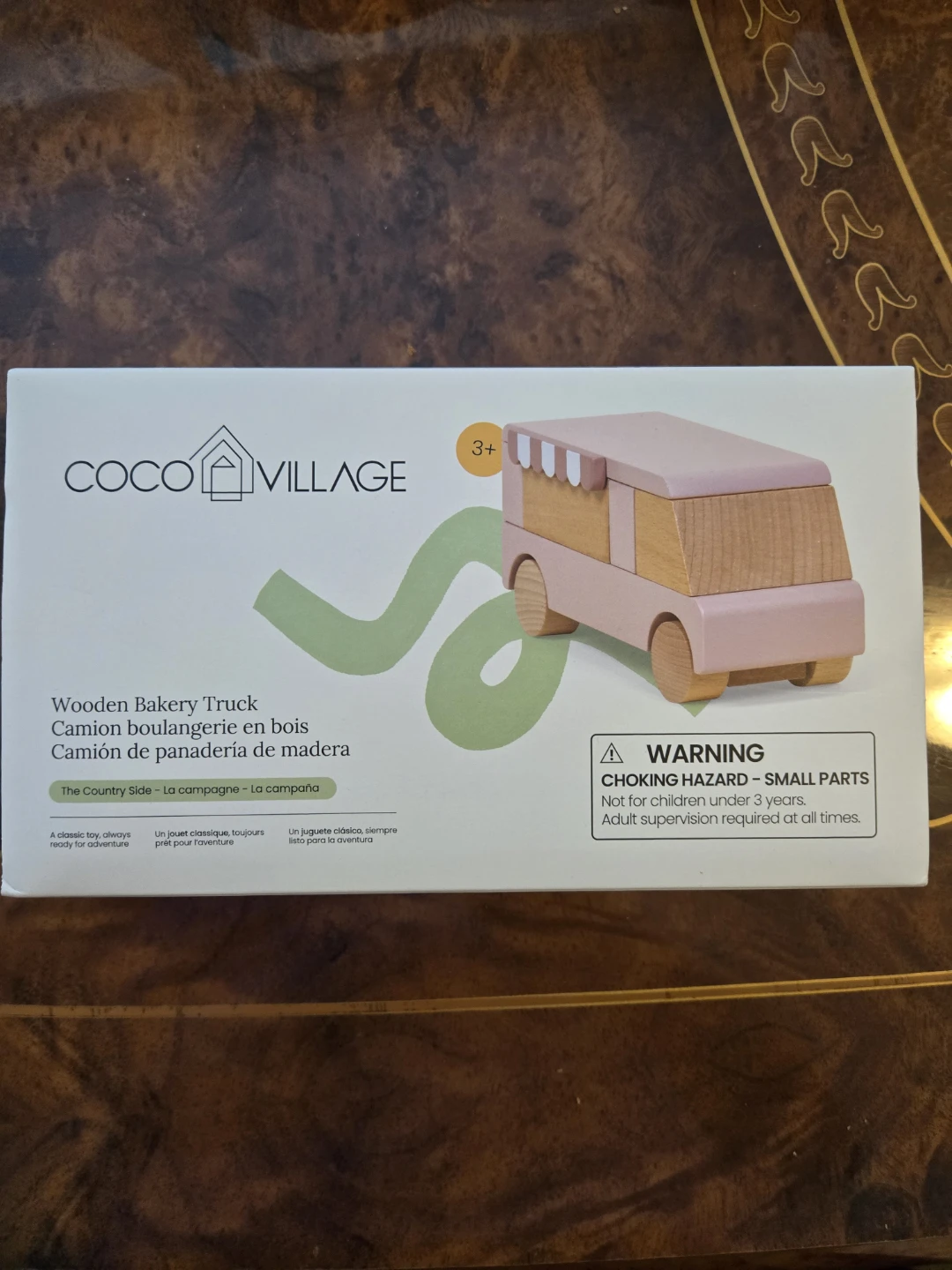 Coco Village Wooden Bakery Truck