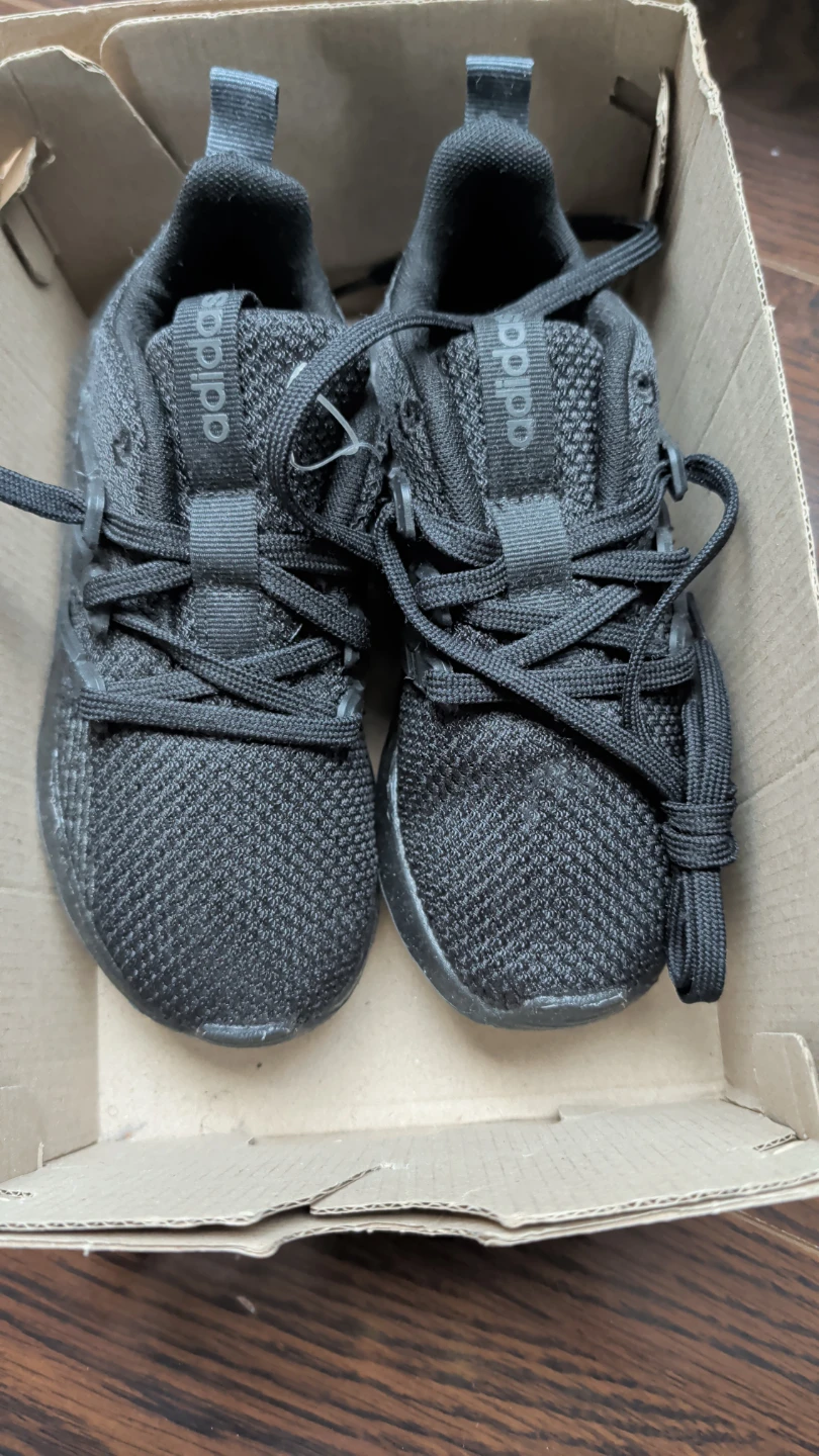 Adidas Kids Running Shoes Black Size 12K
