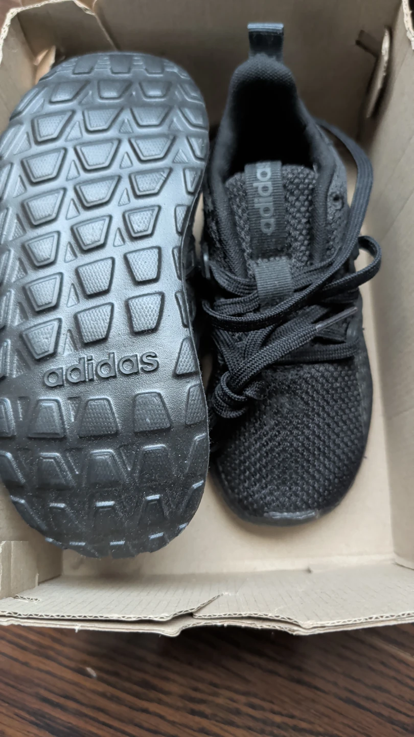 Adidas Kids Running Shoes Black Size 12K - photo 2