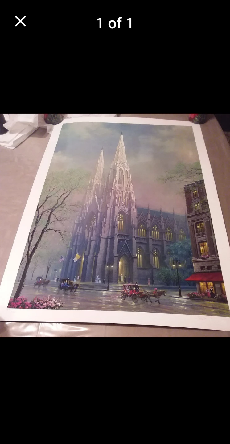 Alexander Chen "St. Patrick's Cathedral" Art Print