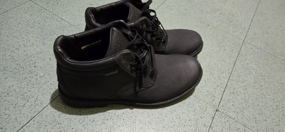 Rockport Waterproof Leather Chukka Boots