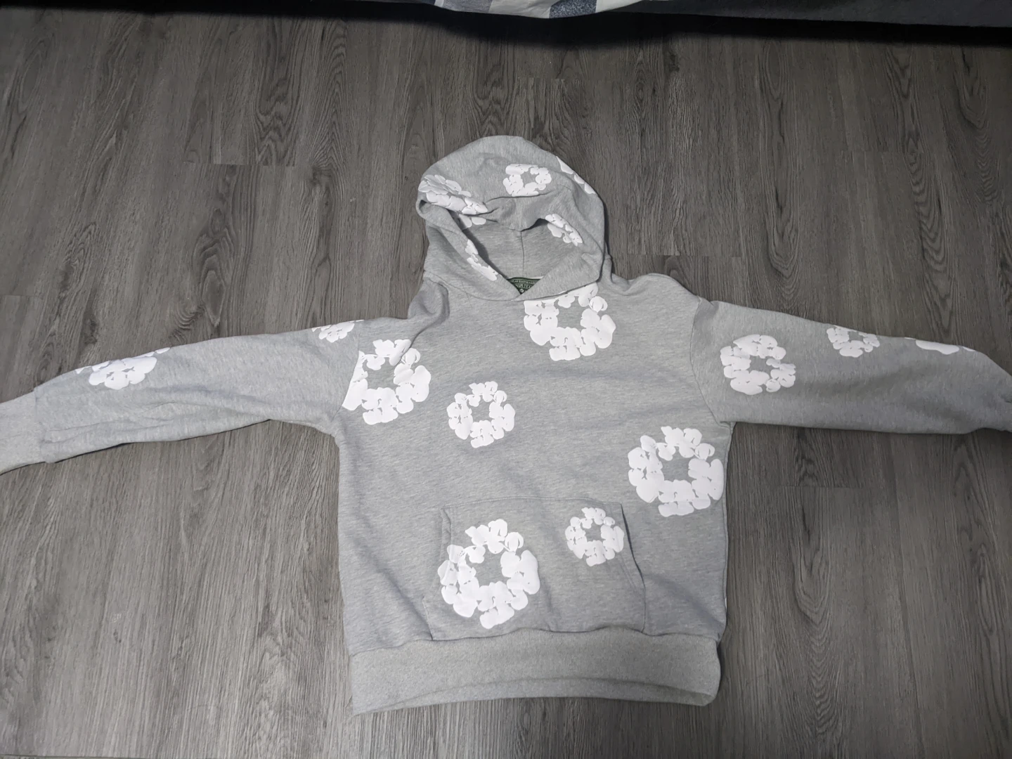 Denim Tears Grey Cloud Hoodie Size M