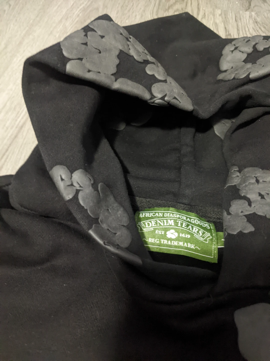 Denim Tears Grey Cloud Hoodie Size M - photo 4