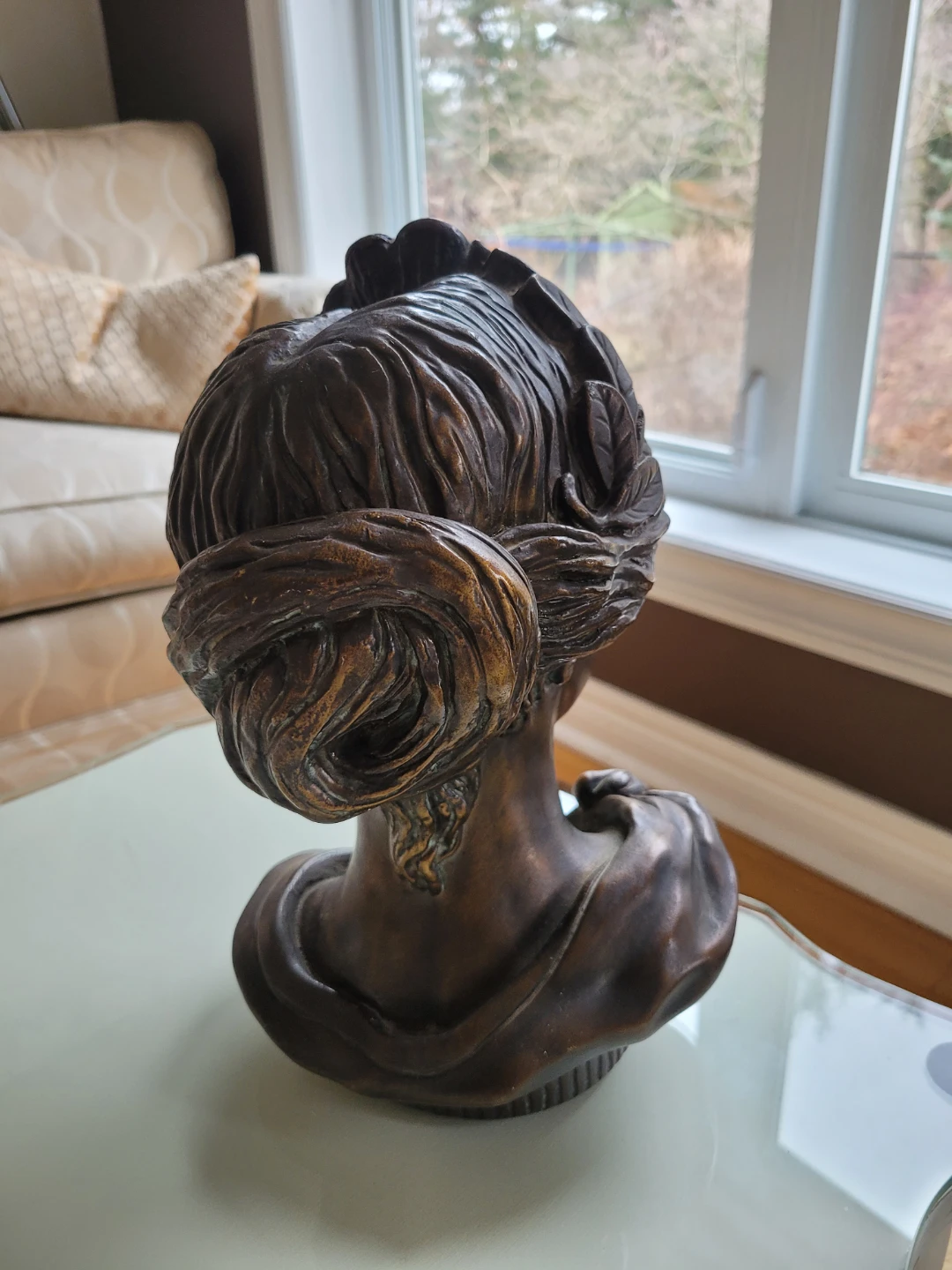 1/2 Off - Bronze Bust of a Woman - photo 4