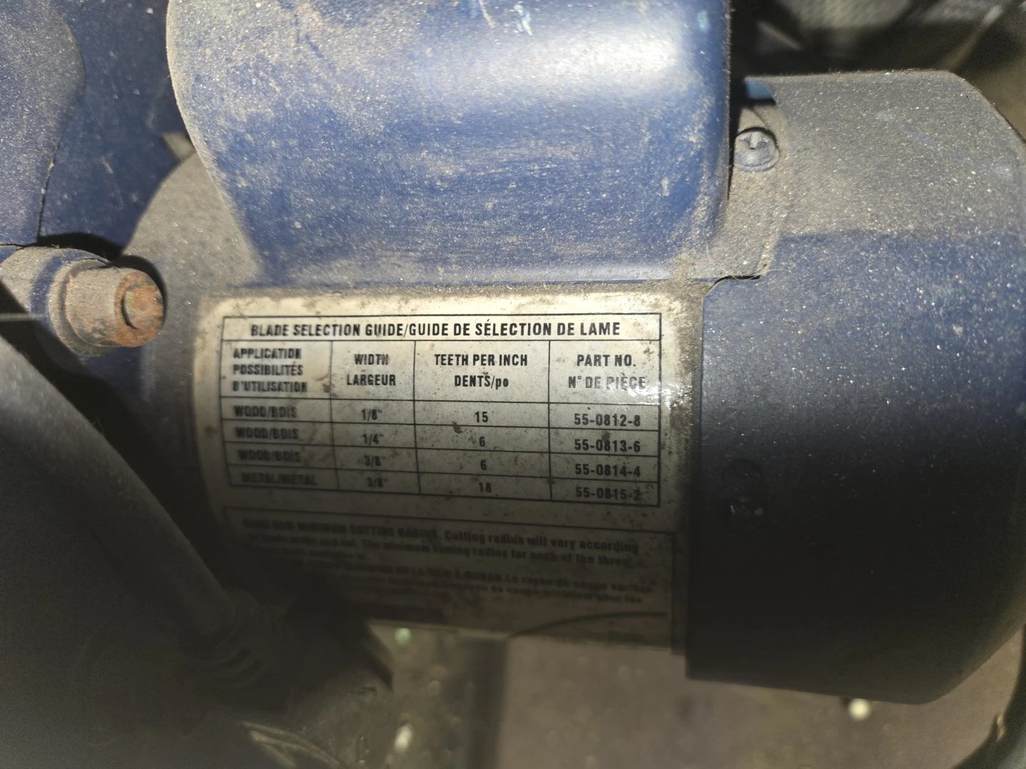 Blue Metal Cutting Bandsaw - photo 2