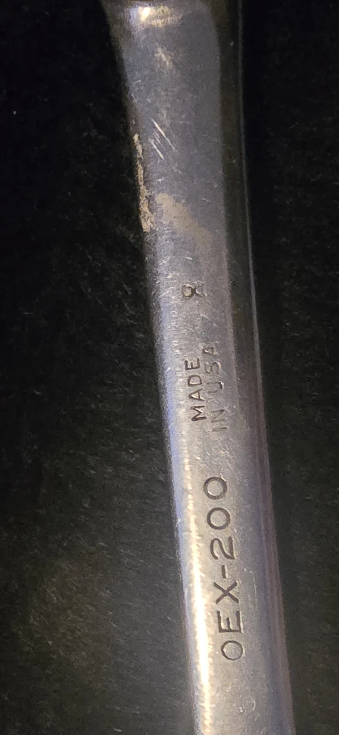 Snap-on 5/8" Combination Wrench OEX-200 - photo 5