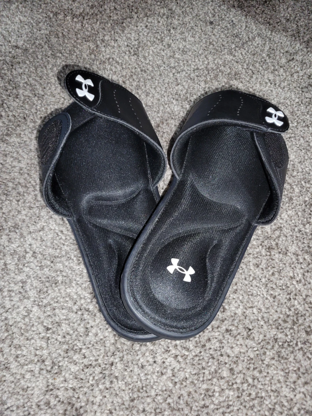 Under Armour Black Slides - photo 5