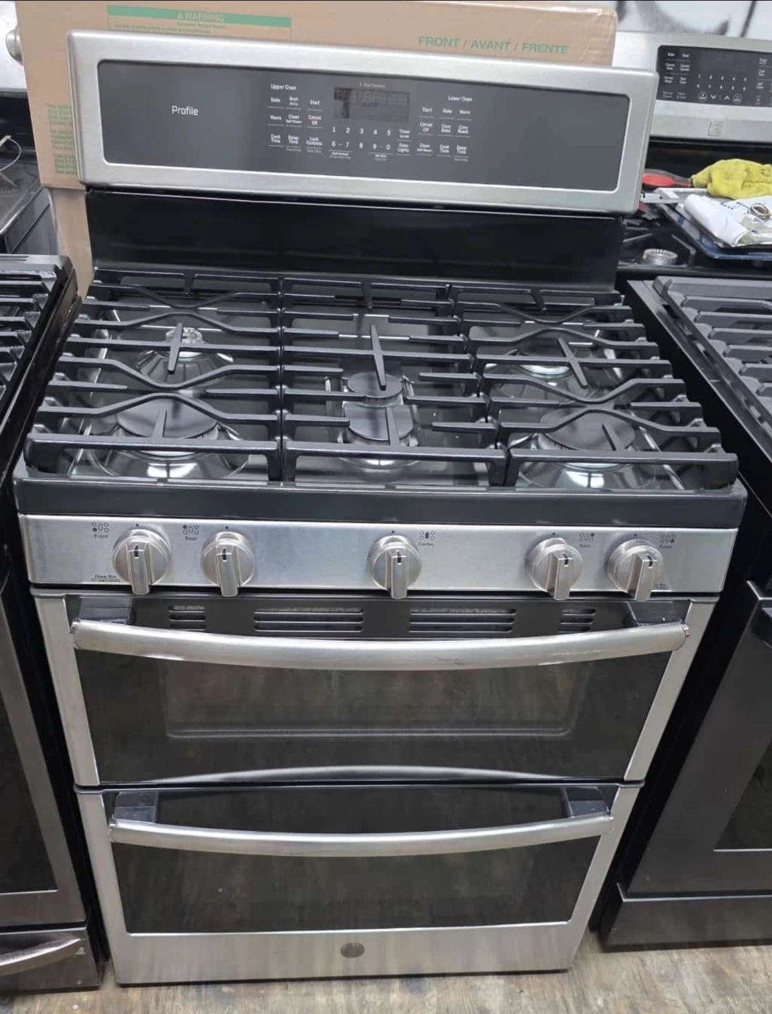Ge 30in Stainless steel gas stove