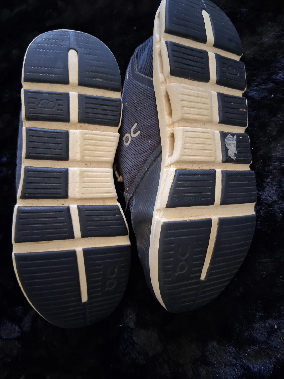 On Running Shoes Cloud Swift Kids Size 3.5 Navy Blue - photo 5