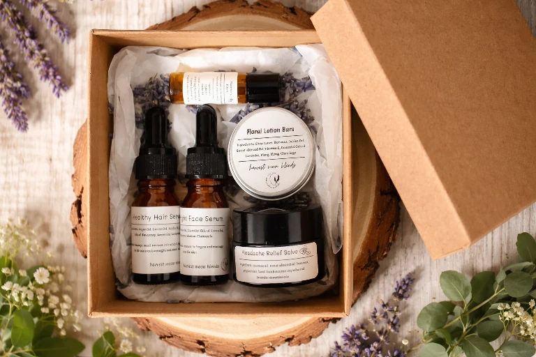 Self Care Gift Set - Natural products & Essential Oils