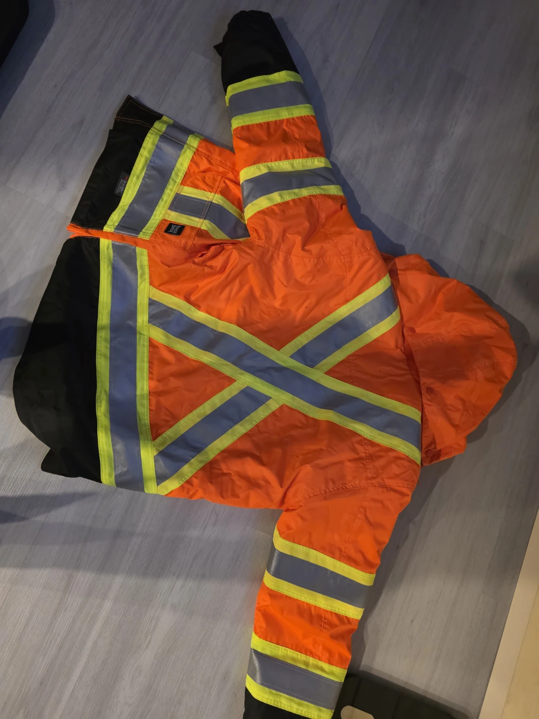 Orange High Visibility Work Jacket - photo 2