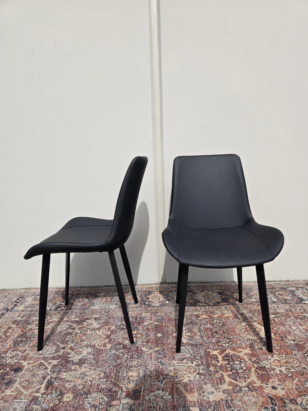 Pair Of Brand New Black Dining Chairs (Price For Both) - photo 4