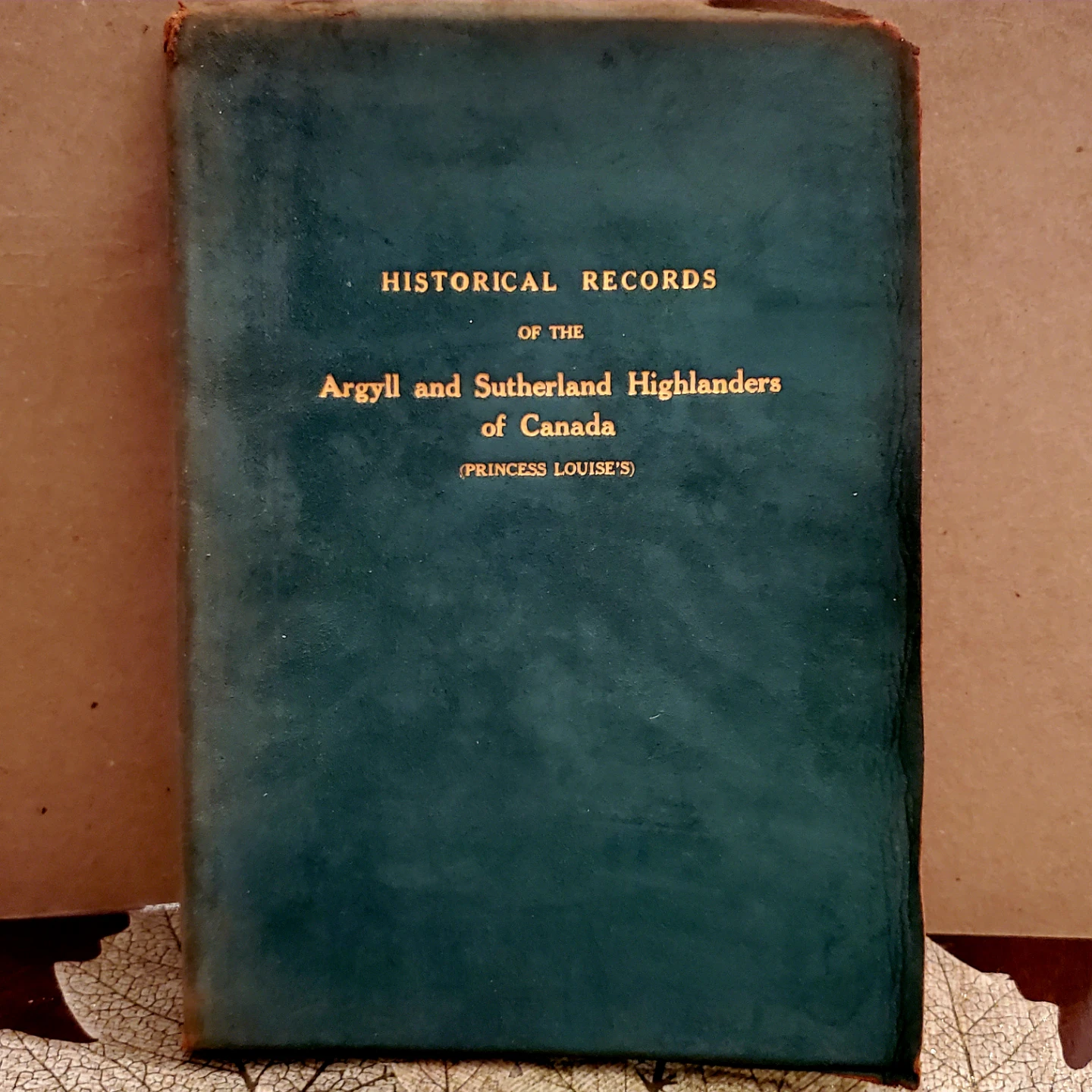 Argyll & Sutherland Highlanders of Canada Princess Louise