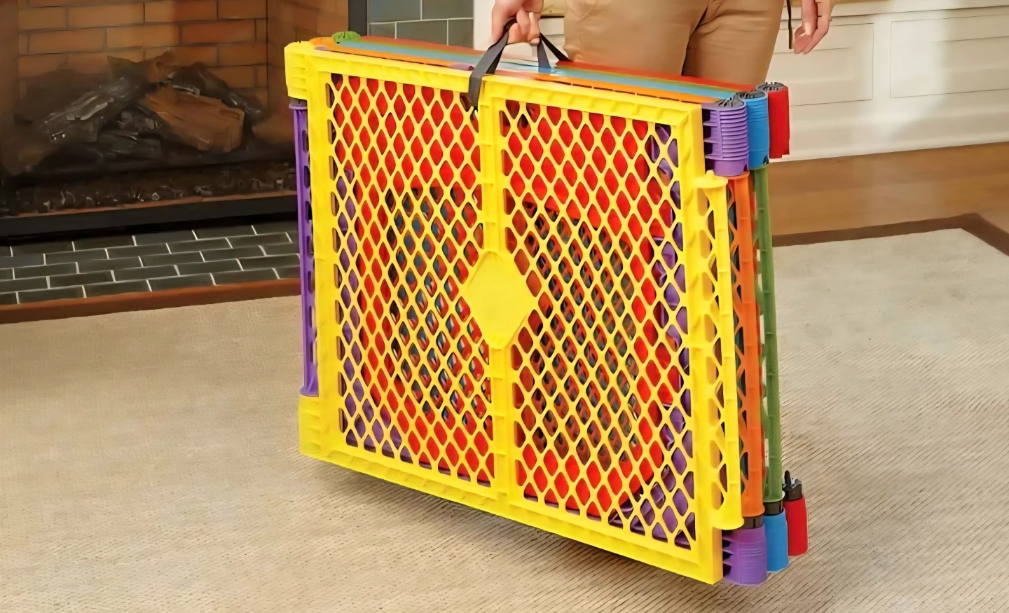 North States Playard Pet Fence with Gate