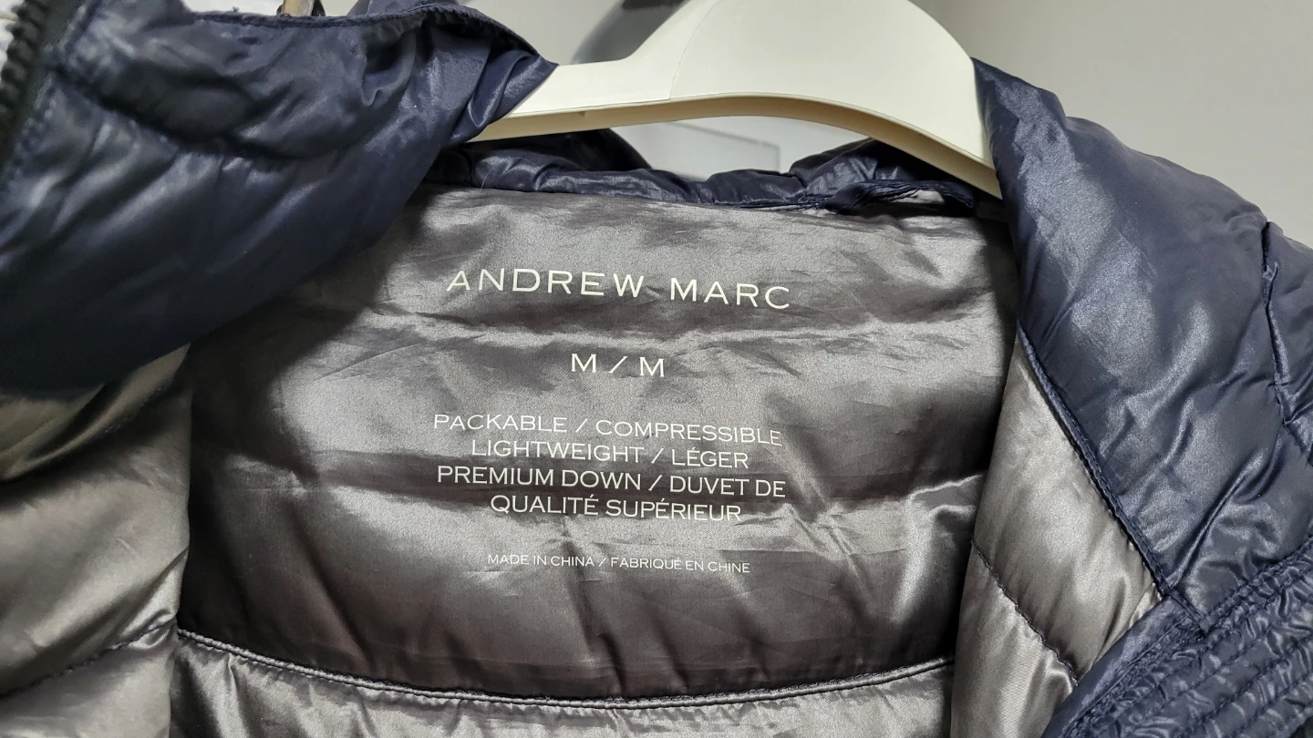 Andrew Marc Women's Packable Down Jacket - photo 2