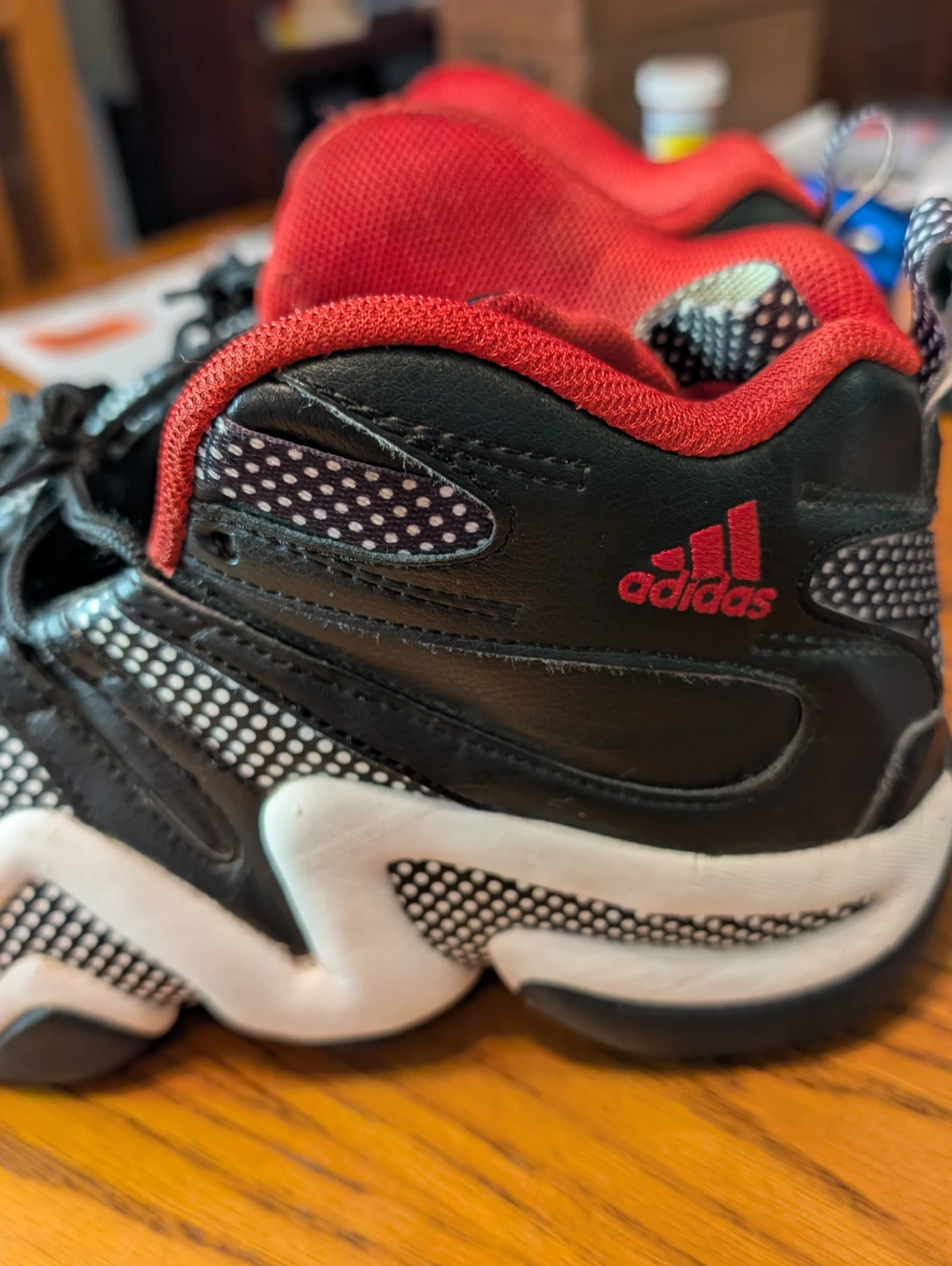 Adidas High Top Basketball Shoes. Crazy 8 s.