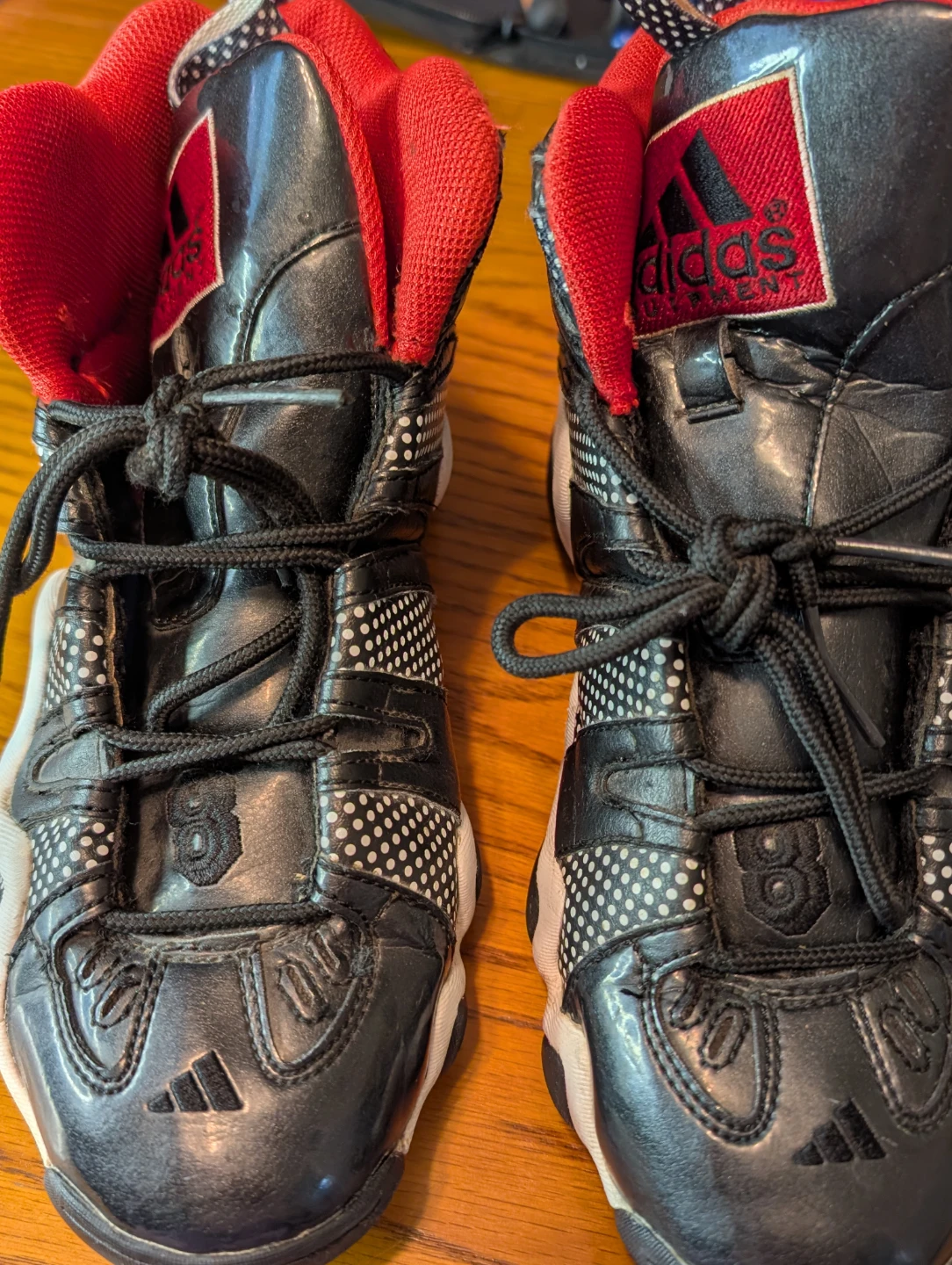 Adidas High Top Basketball Shoes. Crazy 8 s. - photo 2