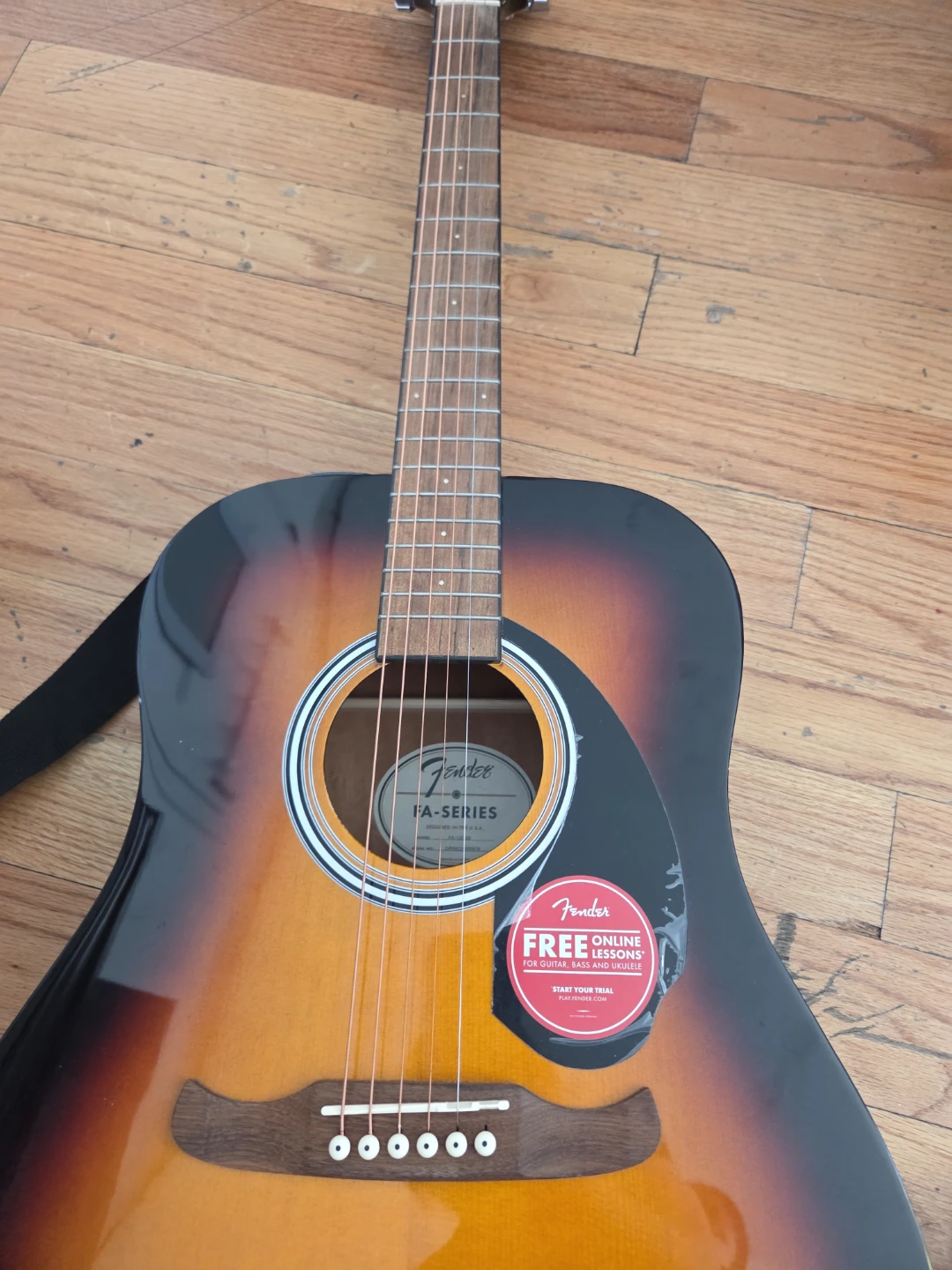 Fender FA-Series Acoustic Guitar - Sunburst - photo 2