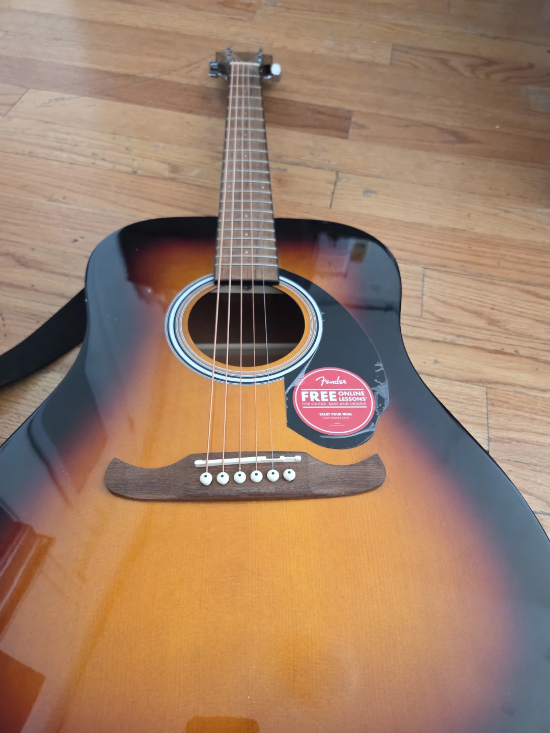 Fender FA-Series Acoustic Guitar - Sunburst - photo 3