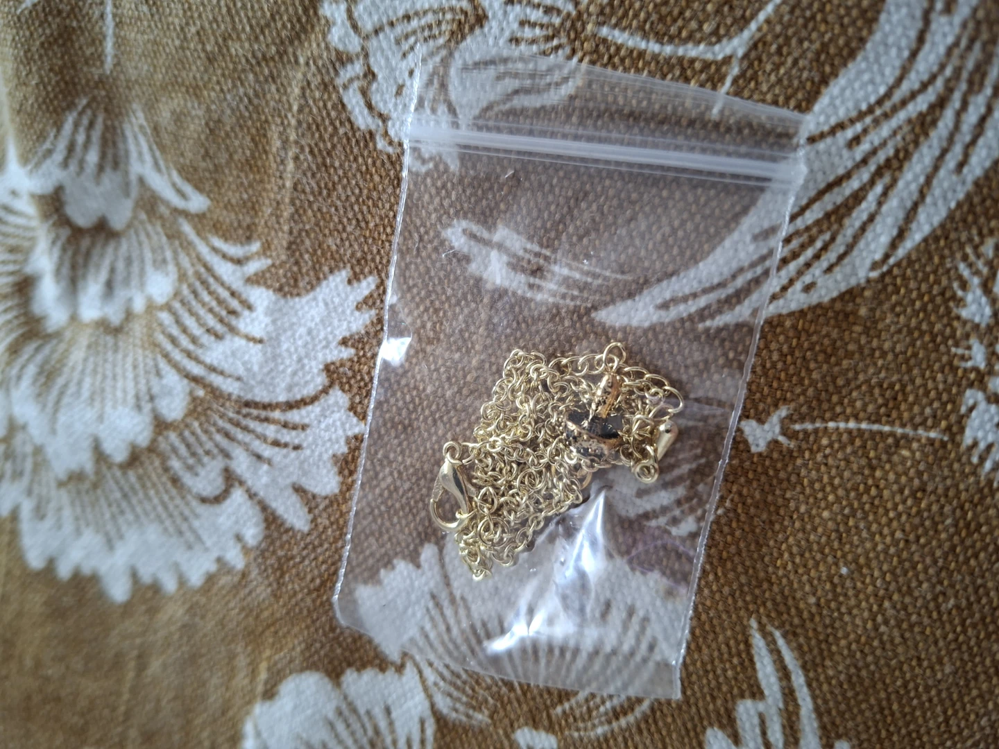 Fairy Ring Forest Mini Toadstool Necklace (Gold) - photo 2