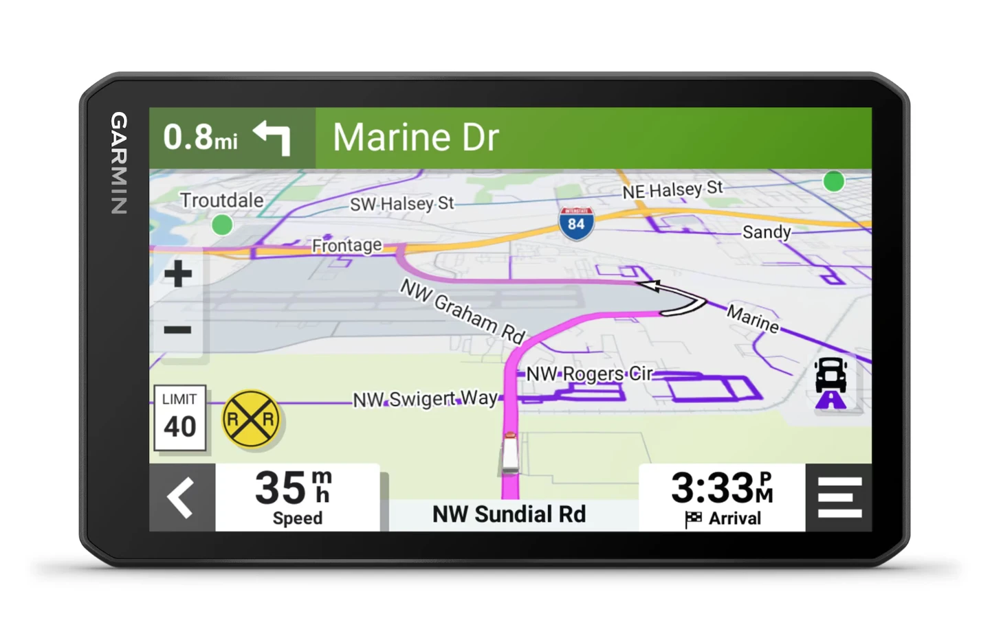NEW Garmin dezl OTR710 GPS Truck Navigator - photo 3