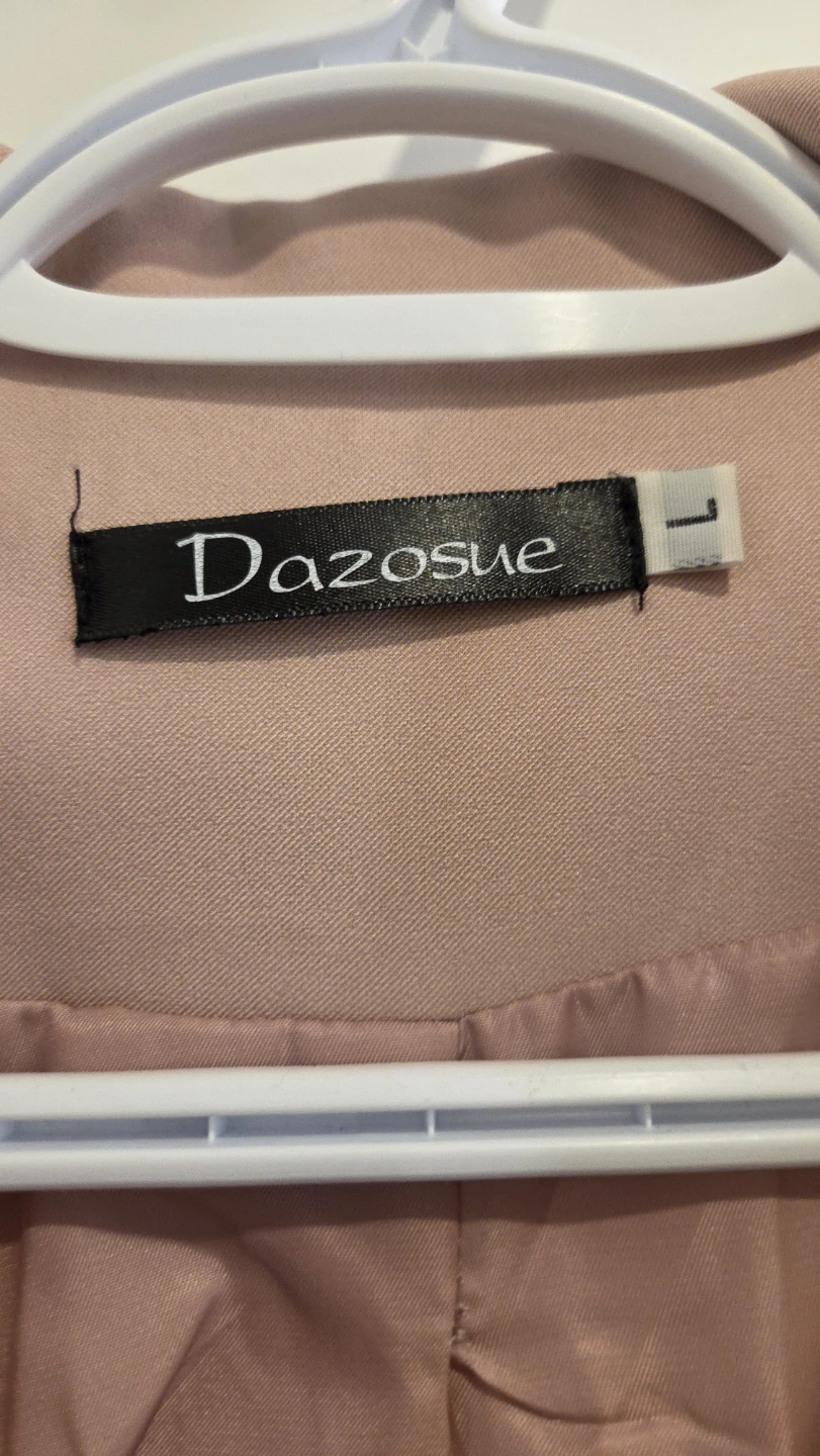Women's Blazer - Light Pink Size L - photo 2