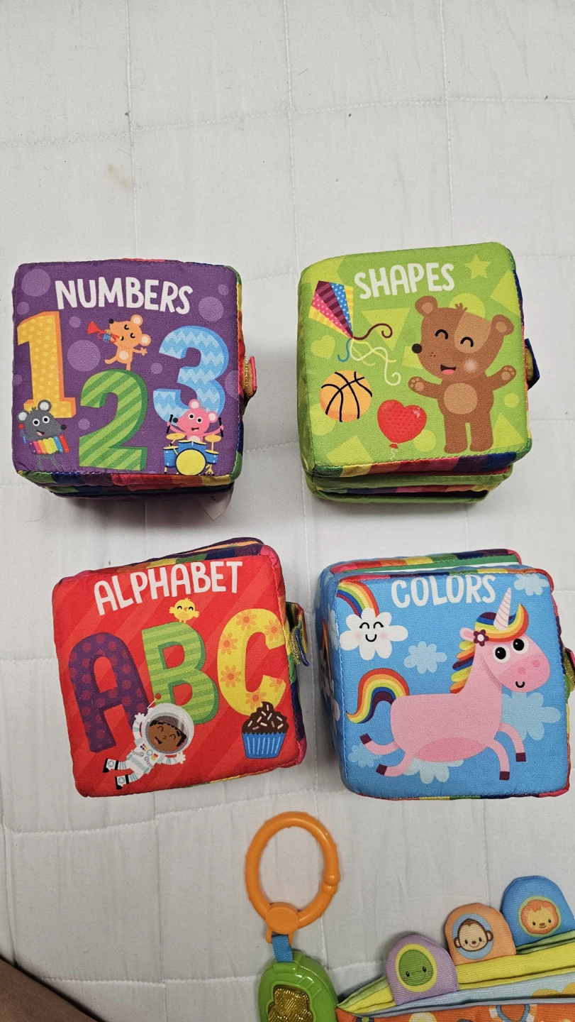 VTech Peek & Play Baby Book with Soft Blocks - photo 3