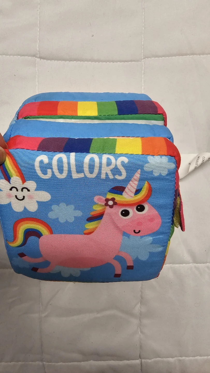 VTech Peek & Play Baby Book with Soft Blocks - photo 5