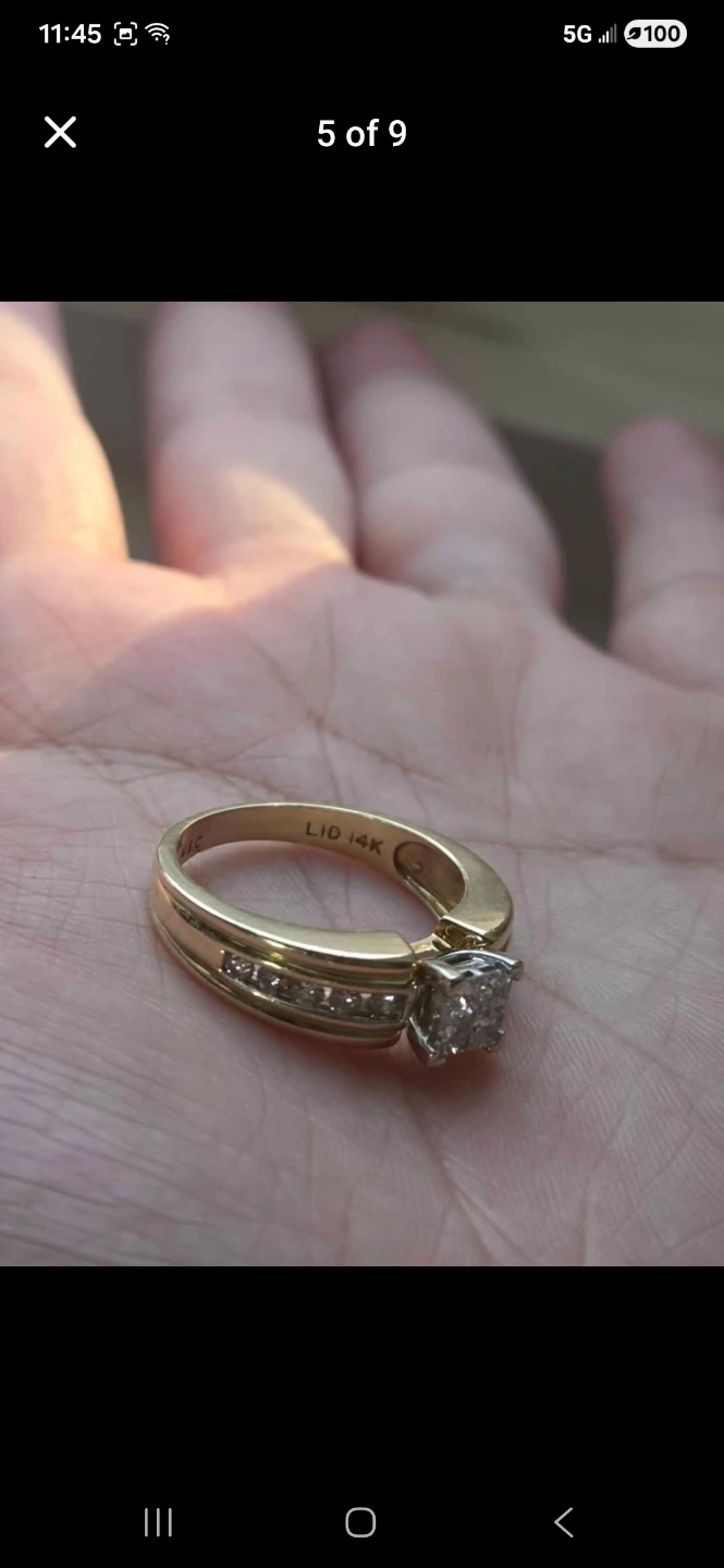 14K Yellow Gold Diamond Ring 0.75 TW - photo 2