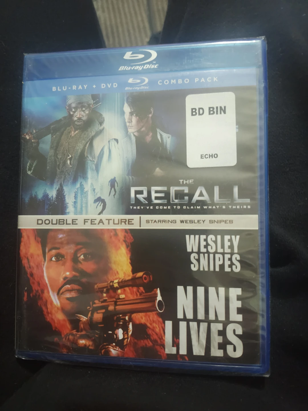The Recall & Nine Lives Double Feature Blu-ray + DVD Combo Pack