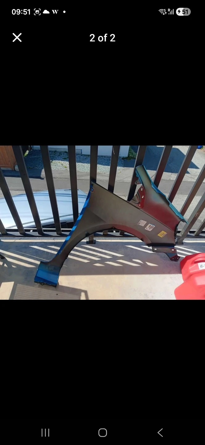 Honda fit Fender - photo 2