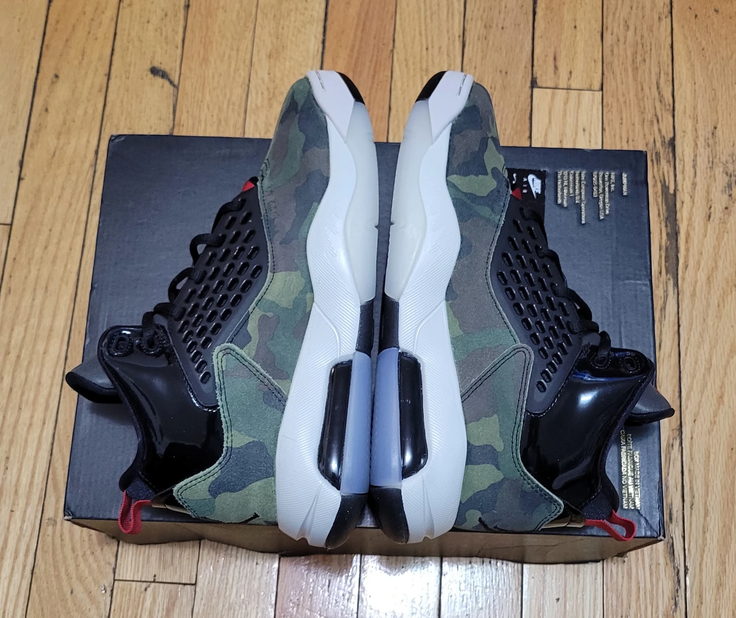 Jordan Air 200E Camo Sneakers Size 7 - photo 4