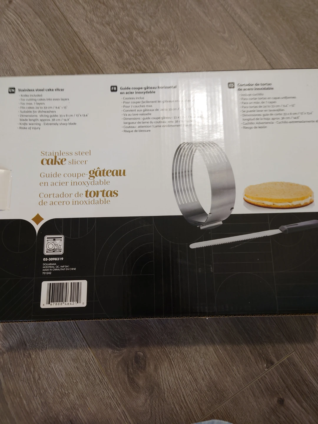 Stainless Steel Cake Slicer and Layerer - photo 4