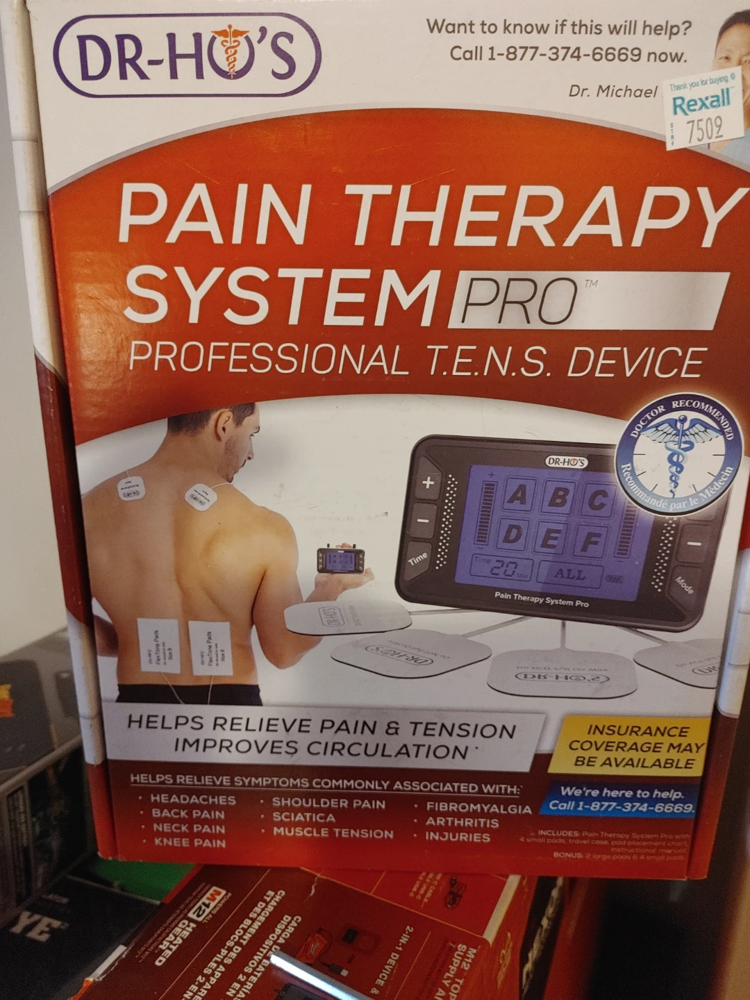 Dr. Ho's Pain Therapy System Pro TENS Device