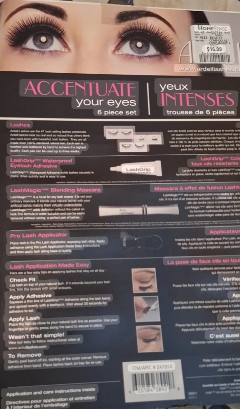 Ardell Accentuate Your Eyes 6 Piece False Lash Set - photo 3