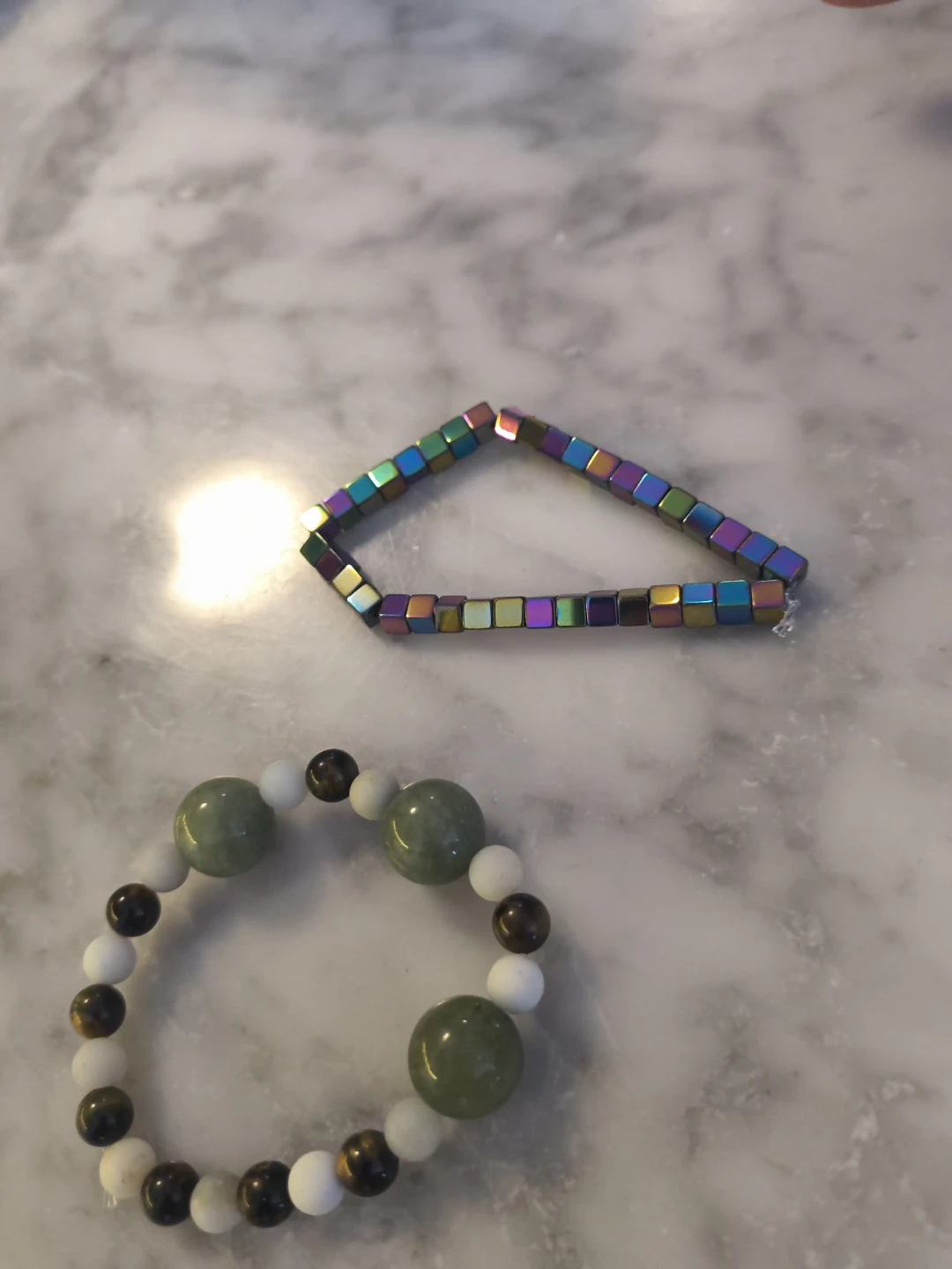Set of 2 Beaded Bracelets