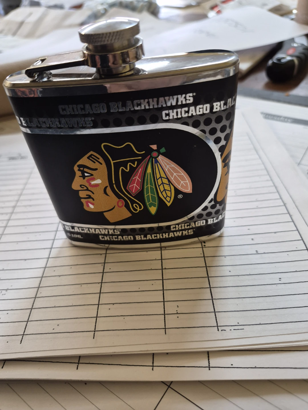 Chicago Blackhawks Flask - photo 2