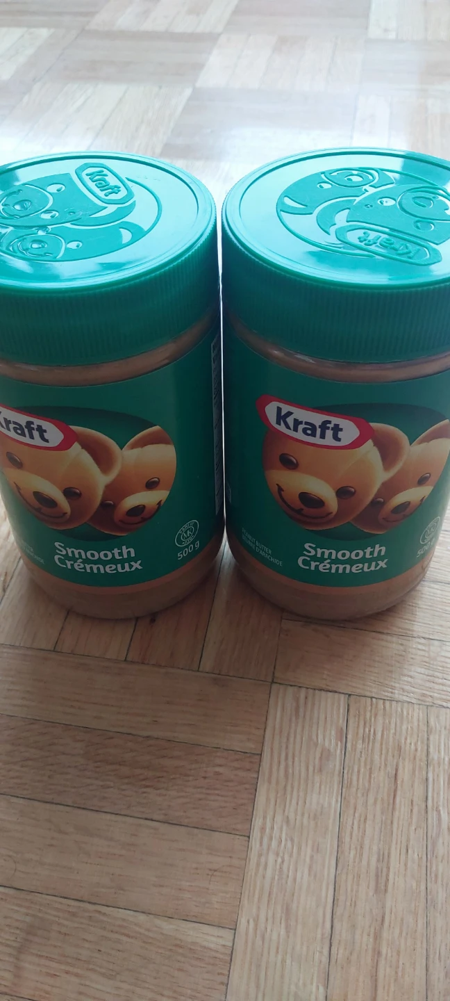 Kraft Smooth Peanut Butter (2 x 500g)
