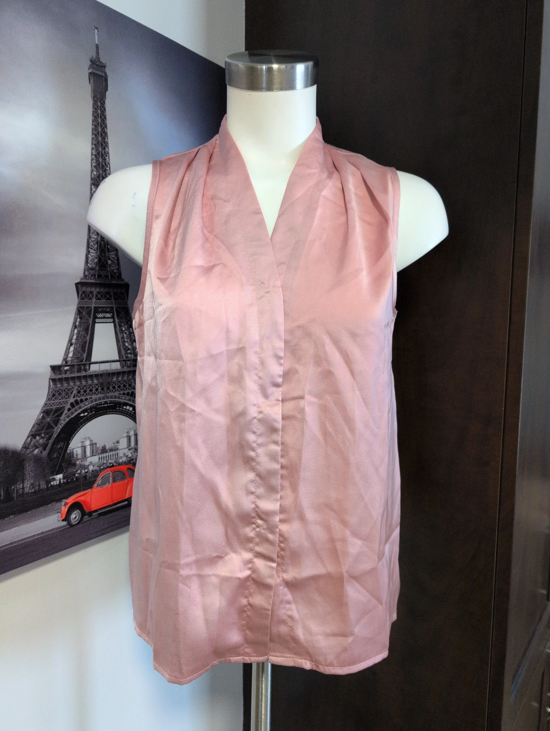 SHEIN Pink Sleeveless Blouse - Size S