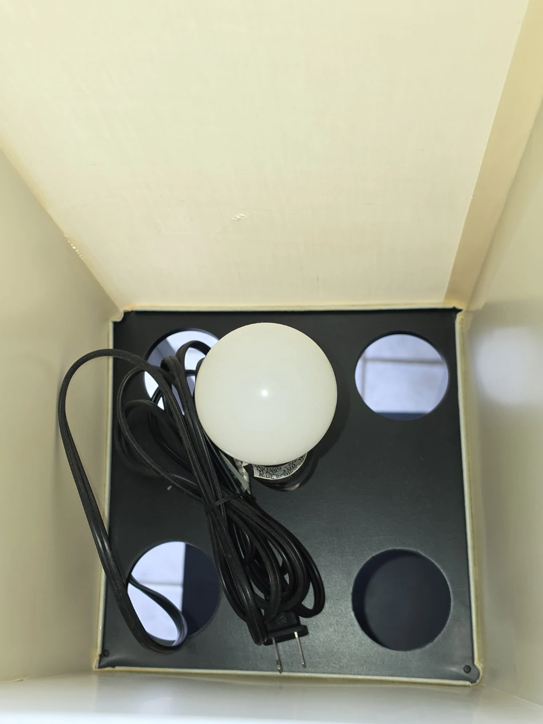 Black Floor Lamp with Shelves - photo 3