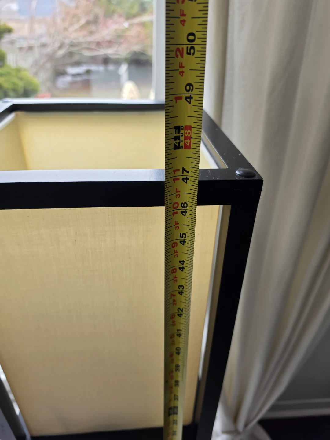 Black Floor Lamp with Shelves - photo 5