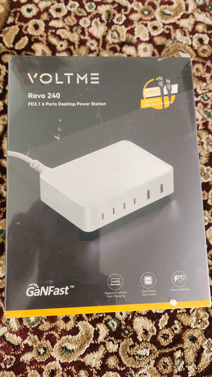 VOLTME Revo 240 PD3.1 6 Ports Desktop Power Station