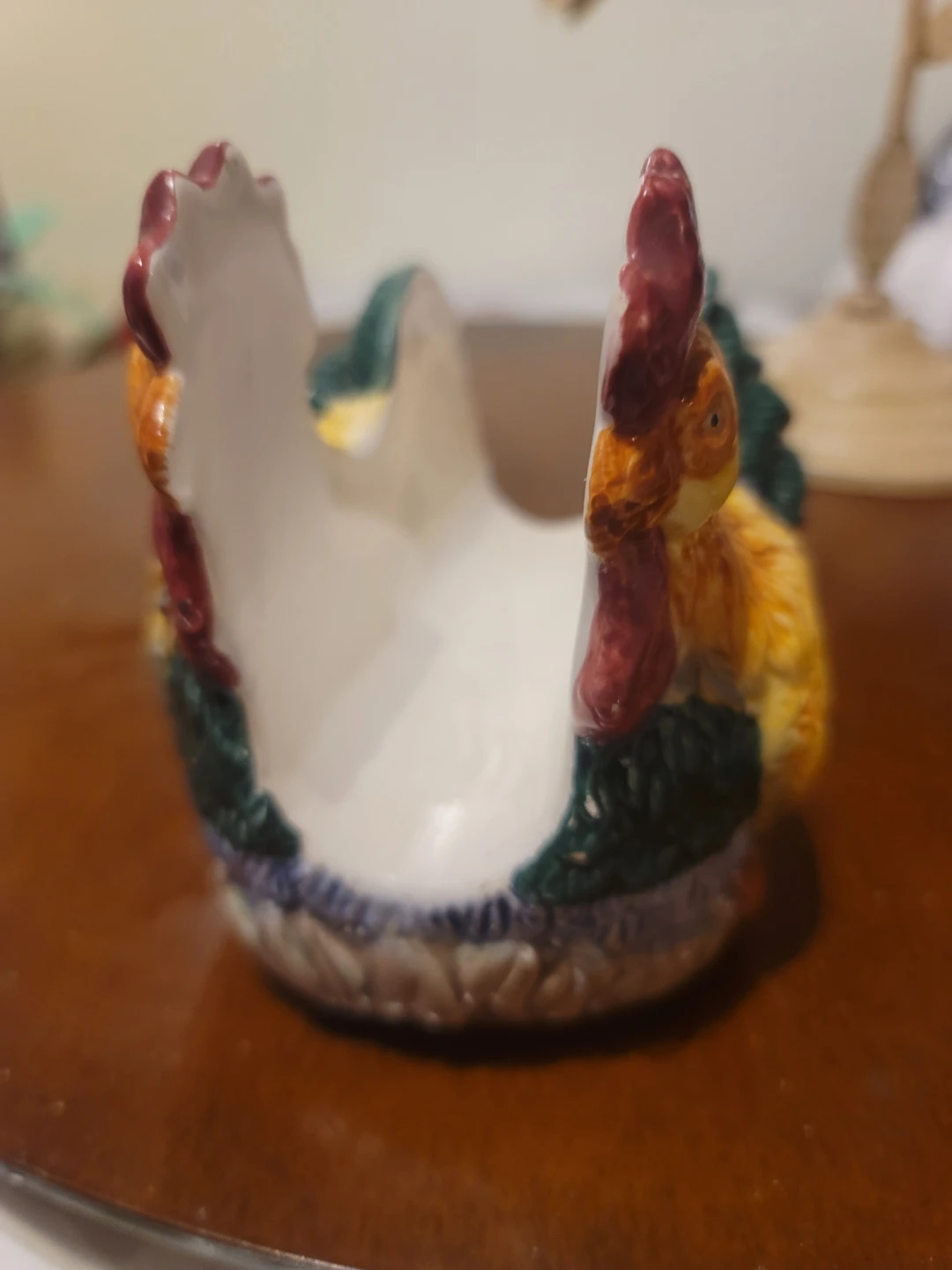 Ceramic Rooster Napkin Holder - photo 3